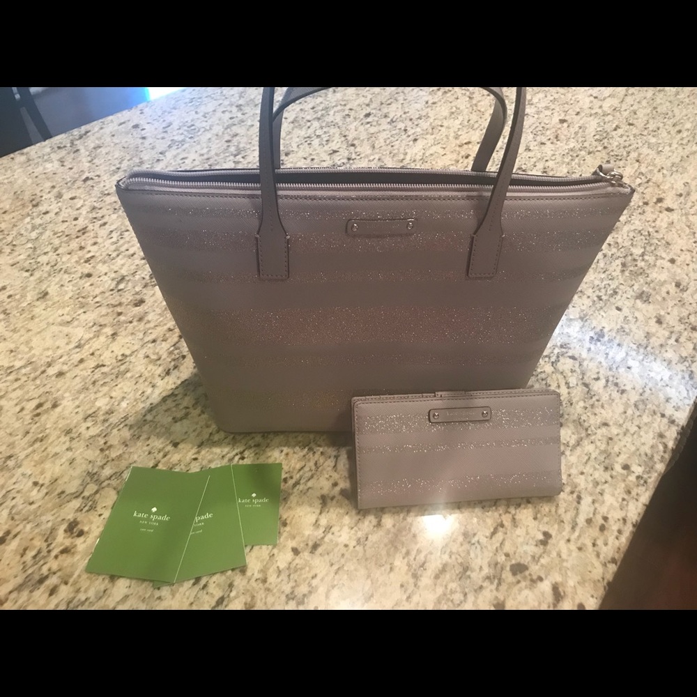 BNWT Kate Spade Hani Haven Lane Tote with Wallet